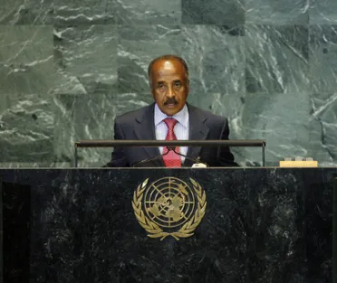 Portrait of His Excellency Osman Mohammed Saleh (Minister for Foreign Affairs), Eritrea