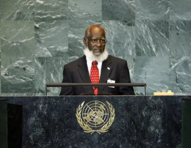 Portrait de (titres de civilité + nom) Son Excellence The Honourable Wilfred Elrington (Procureur général), Belize