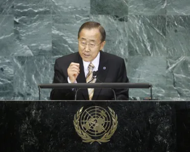 Portrait of His Excellency Ban Ki-moon (Secretary-General), Secretary-General of the United Nations