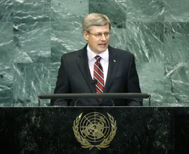 Portrait de (titres de civilité + nom) Son Excellence Stephen Harper (Premier Ministre), Canada