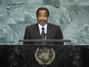 Portrait de (titres de civilité + nom) Son Excellence Mr. Paul Biya (Président), Cameroun