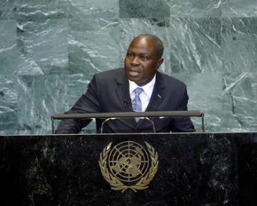 Portrait of His Excellency Gilbert Fossoun Houngbo (Prime Minister), Togo