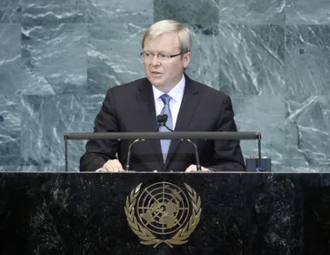 Portrait of His Excellency Kevin Rudd (Minister for Foreign Affairs), Australia