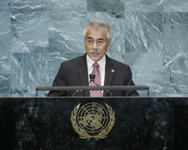 Portrait de (titres de civilité + nom) Son Excellence Anote Tong (Président), Kiribati