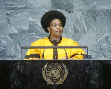 Portrait of Her Excellency Maite Nkoana-Mashabane (Minister for Foreign Affairs), South Africa