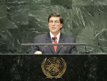 Portrait de (titres de civilité + nom) Son Excellence Bruno Rodríguez Parrilla (Ministre des affaires étrangères), Cuba