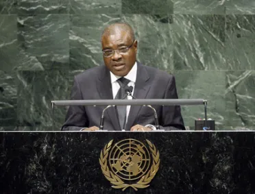 Portrait de (titres de civilité + nom) Son Excellence Manuel Salvador dos Ramos (Ministre des affaires étrangères), Sao Tomé-et-Principe