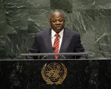 Portrait de (titres de civilité + nom) Son Excellence Muhammad Mumuni (Ministre des affaires étrangères), Ghana