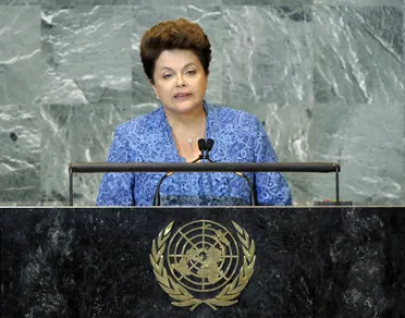 Portrait of H.E. Mrs. Dilma Rousseff (President), Brazil