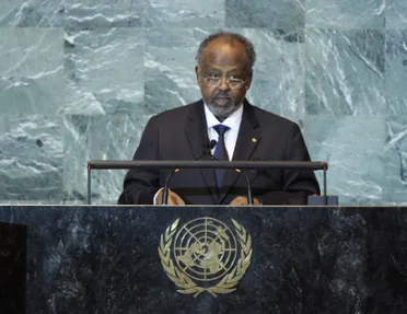 Portrait of His Excellency Ismaël Omar Guelleh (President), Djibouti
