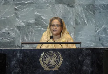 Portrait of H.E. Mrs. Sheikh Hasina (Prime Minister), Bangladesh