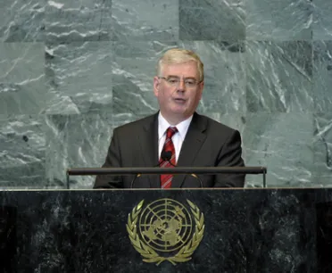 Portrait of His Excellency Eamon Gilmore (Deputy Prime Minister), Ireland