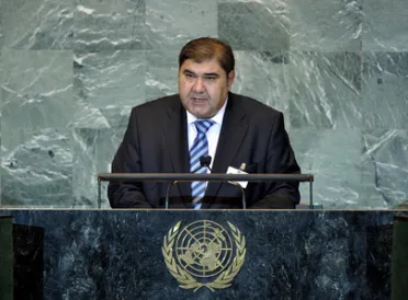 Portrait of His Excellency Elyor Ganiev (Deputy Prime Minister), Uzbekistan