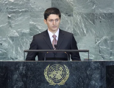 Portrait of His Excellency Alexandru Cujba (Permanent Representative to the United Nations), Republic of Moldova