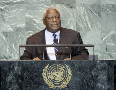 Portrait of His Excellency Donatus Keith St. Aimee (Permanent Representative to the United Nations), Saint Lucia