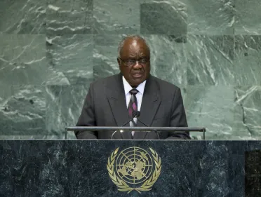 Portrait of His Excellency Hifikepunye Pohamba (President), Namibia