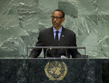 Portrait de (titres de civilité + nom) Son Excellence Paul Kagame (Président), Rwanda