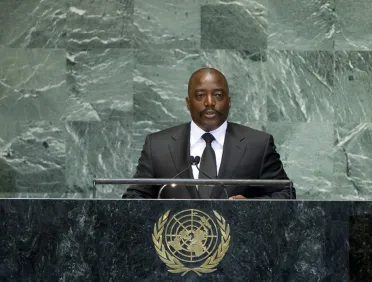 Portrait de (titres de civilité + nom) Son Excellence Joseph Kabila Kabange (Président), République démocratique du Congo