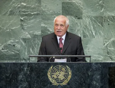 Portrait of His Excellency Václav Klaus (President), Czechia