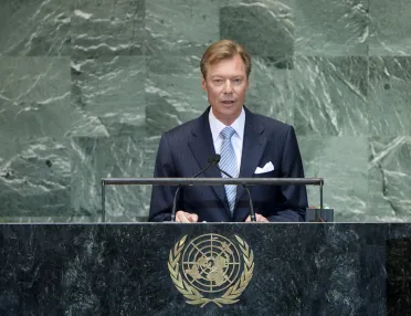 Portrait de (titres de civilité + nom) Son Excellence Henri of Luxembourg (Ministre des affaires étrangères), Luxembourg