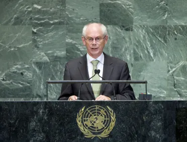 Portrait de (titres de civilité + nom) Son Excellence Herman Van Rompuy (Président du Conseil européen), Union européenne