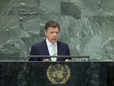 Portrait of His Excellency Juan Manuel Santos Calderón (President), Colombia