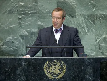 Portrait of His Excellency Toomas Hendrik Ilves (President), Estonia