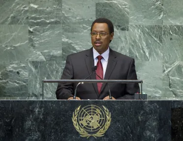 Portrait de (titres de civilité + nom) Son Excellence Thérence Sinunguruza (Vice-président), Burundi