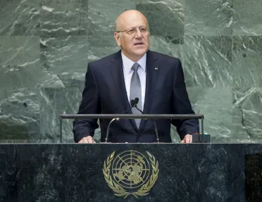 Portrait of His Excellency Najib Mikati (Prime Minister), Lebanon