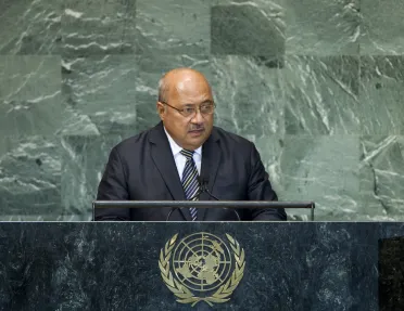 Portrait de (titres de civilité + nom) Son Excellence Ratu Inoke Kubuabola (Ministre des affaires étrangères), Fidji