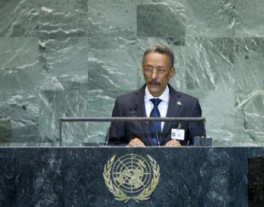 Portrait de (titres de civilité + nom) Son Excellence M. Hamady Ould Hamady (Ministre des affaires étrangères), Mauritanie