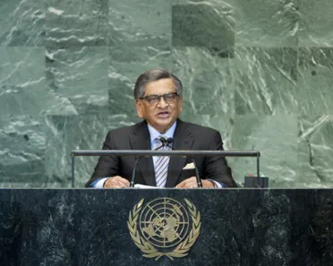 Portrait of His Excellency S. M. Krishna (Minister for External Affairs), India