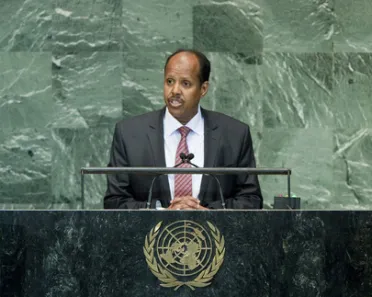 Portrait of His Excellency Mahmoud Ali Youssouf (Minister for Foreign Affairs), Djibouti