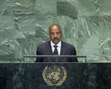 Portrait of His Excellency Osman Mohammed Saleh (Minister for Foreign Affairs), Eritrea