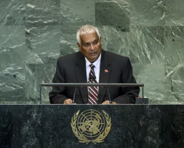 Portrait of His Excellency Winston Dookeran (Minister for Foreign Affairs), Trinidad and Tobago