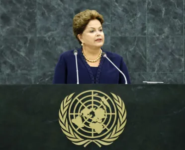 Portrait de (titres de civilité + nom) Son Excellence Dilma Rousseff (Président), Brésil