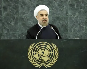 Portrait of His Excellency Hassan Rouhani (President), Iran (Islamic Republic of)