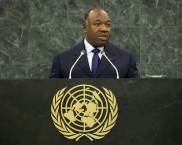 Portrait de (titres de civilité + nom) Son Excellence Ali Bongo Ondimba (Président), Gabon