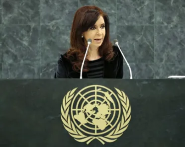 Portrait of H.E. Mrs. Cristina Fernández (President), Argentina