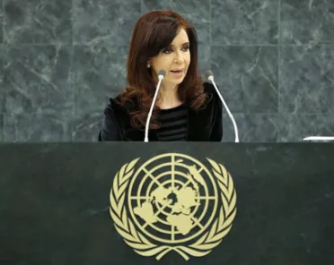 Portrait de (titres de civilité + nom) Son Excellence Cristina Fernández (Président), Argentine