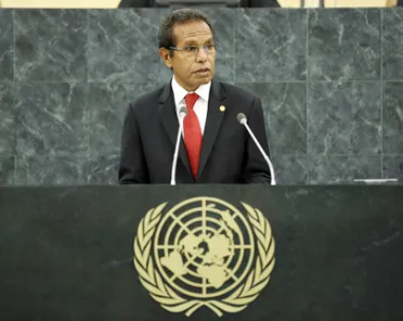 Portrait de (titres de civilité + nom) Son Excellence Taur Matan Ruak (Président), Timor-Leste