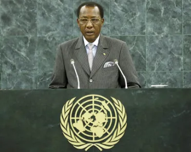 Retrato de (cargo + nombre) Su Excelencia Idriss Deby Itno (Presidente), Chad