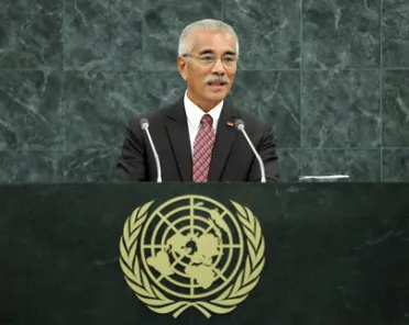 Portrait of His Excellency Anote Tong (President), Kiribati