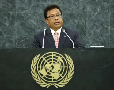 Portrait of His Excellency Tommy Esang Remengesau Jr. (President), Palau