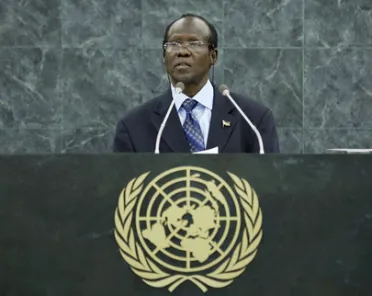Portrait de (titres de civilité + nom) Son Excellence James Wani Igga (Vice-président), Soudan du Sud