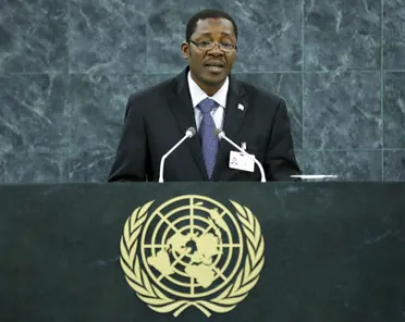 Portrait de (titres de civilité + nom) Son Excellence Nassirou Bako Arifari (Ministre des affaires étrangères), Bénin