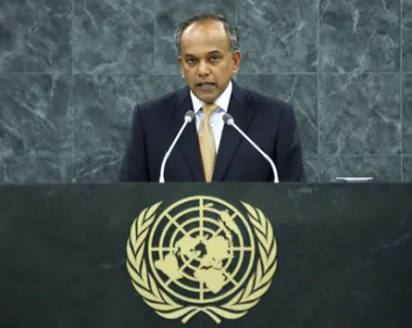 Portrait of His Excellency K. Shanmugam (Minister for Foreign Affairs), Singapore