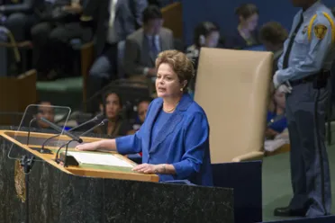 Portrait of H.E. Mrs. Dilma Roussef (President), Brazil