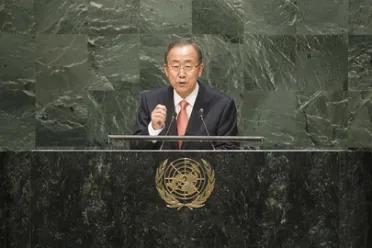 Portrait of His Excellency Ban Ki-moon (Secretary-General), Secretary-General of the United Nations