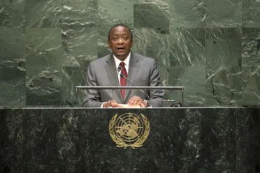 Portrait of His Excellency Uhuru Kenyatta (President), Kenya